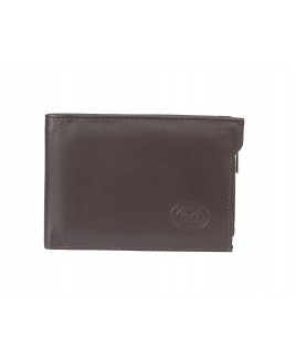 London Leathergoods Soft Grain Cow Hide Nappa RFID Protected Notecase Wallet, with Removable Credit Card Sleeve.-CLEARANCE!