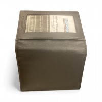 Lorenz Leather Travel Card Holder with Back Window