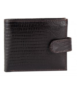 Grained Leather RFID Proof Notecase Credit Card Case, Flap and Change Section-PRICE DROP!