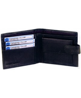 Sheep Nappa RFID Proof Wallet with Zip & Pocket