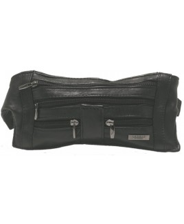 Lorenz Sheep Nappa 4 Zip Slim Money Belt- PRICE DROP!