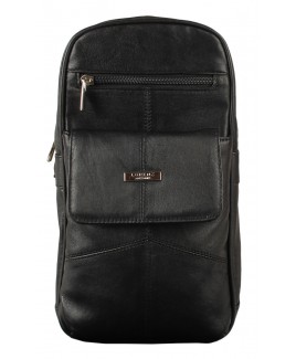 Lorenz Tall Sheep Nappa Across the Body Backpack with Front Pocket-CLEARANCE!