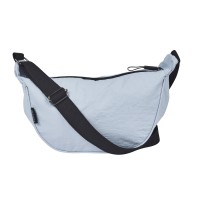 Lorenz Top Zip Sling/Chest Bag with Adjustable Strap In Soft Crinkled Nylon