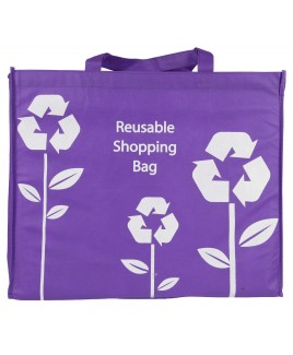 Soft & Strong Reusable Shopping Bag with Grab & Shoulder Handles -CLEARANCE!