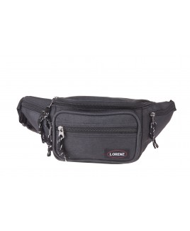 Lorenz Two Tone Polyester Bumbag with Side Pockets- Lower Price