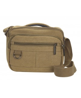 X-Body Bag with Top Zip, 2 Front Zips, Back Zip & Handle- New Lower Price!