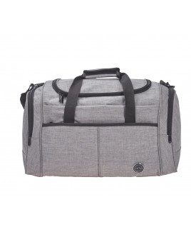 KaiTak 50cm Holdall with 2 Side Zip Pockets & Front Zip Pocket