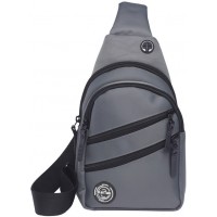 KaiTak Fine Grain Polyester Compact Backpack/Chest Bag 