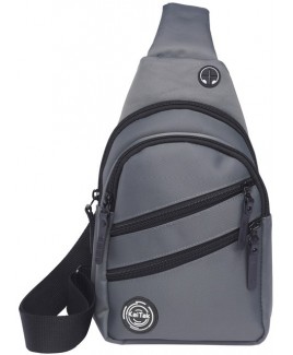 KaiTak Fine Grain Polyester Compact Backpack/Chest Bag 