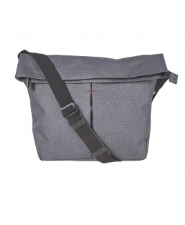 Modernist Large X-Body Top Zip Foldover Bag with Front Zip Pocket and Tablet Sleeve- MASSIVE PRICE DROP!