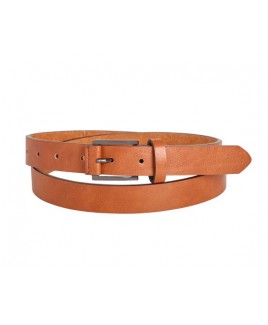 1"  T-Tone Leather Grain Belt with Gun Metal Buckle