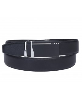 1.25" Ratchet Belt with Matt Black & Chrome Buckle
