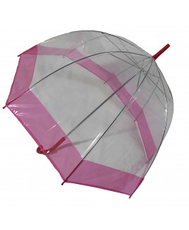 Clear PVC Dome Shape Umbrella