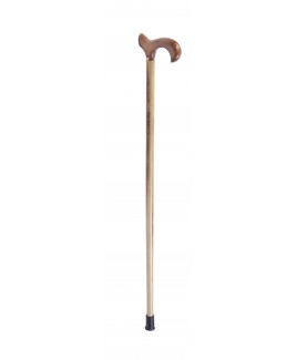Wooden Walking Stick with Natural Stain- SINGLES