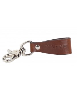 Milano Full Leather Medium Sized Belt Loop for Keys