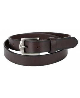 Milano 1" Full Leather Belt in Grained Leather- MASSIVE PRICE DROP!