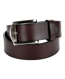 1.5" Grained Full Leather Belt with Gun Metal Buckle- LOW BARGAIN PRICE!