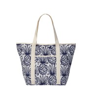 Lorenz 3408	XL Top Zip Tote/Beach Bag with Front Pocket & Back Zip Pocket