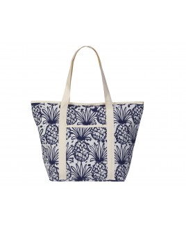 Lorenz 3408	XL Top Zip Tote/Beach Bag with Front Pocket & Back Zip Pocket