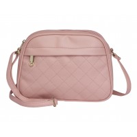 Lorenz Smooth Grain PU X-Body Bag with Quilted Stitching