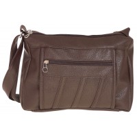 Twin Top Zip PU Bag with Front & Back Zips- CLEARANCE!