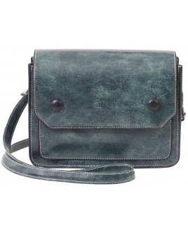 Flapover X-Body Fashion Bag in T-Tone PU- CLEARANCE!