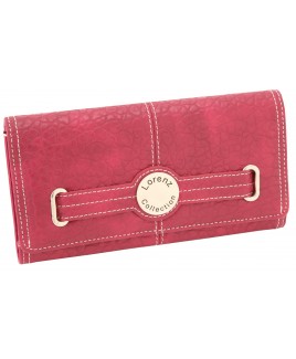 Lorenz RFID Long Concertina Purse with Front Flap- CLEARANCE