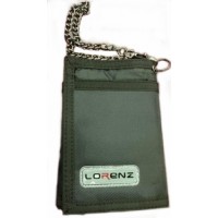 Lorenz  Nylon Sports Wallet Rippa Fastening with Chain 