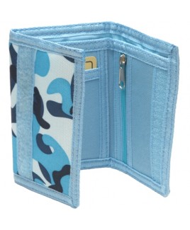 Lorenz Camouflague Print Trifold Wallet