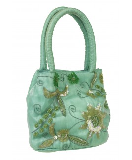 Vintage Style Slim Tissue Bag with Twin Handles & Strap - FURTHER REDUCTIONS!!