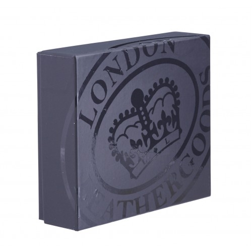 Black London Leathergoods Wallet Gift Box