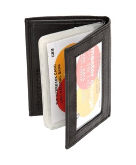 Sheep Nappa RFID Proof Credit Card Case with Note Section