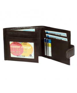 Sheep Nappa RFID Proof Wallet with Swing Section