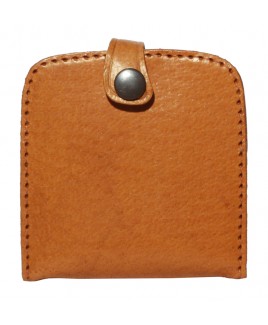 Premium Leather Square Tray Purse Wallet