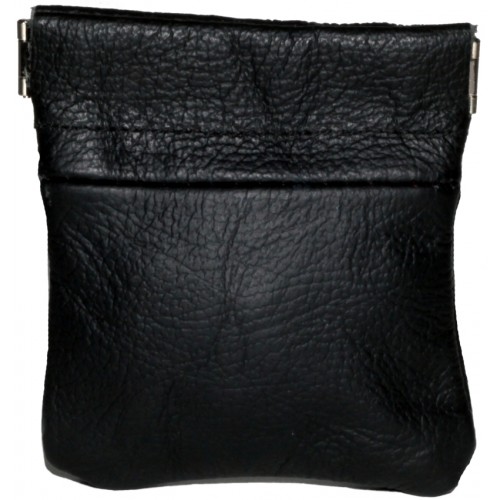 Cow Hide Snap Top Coin Purse-PRICE DROP!