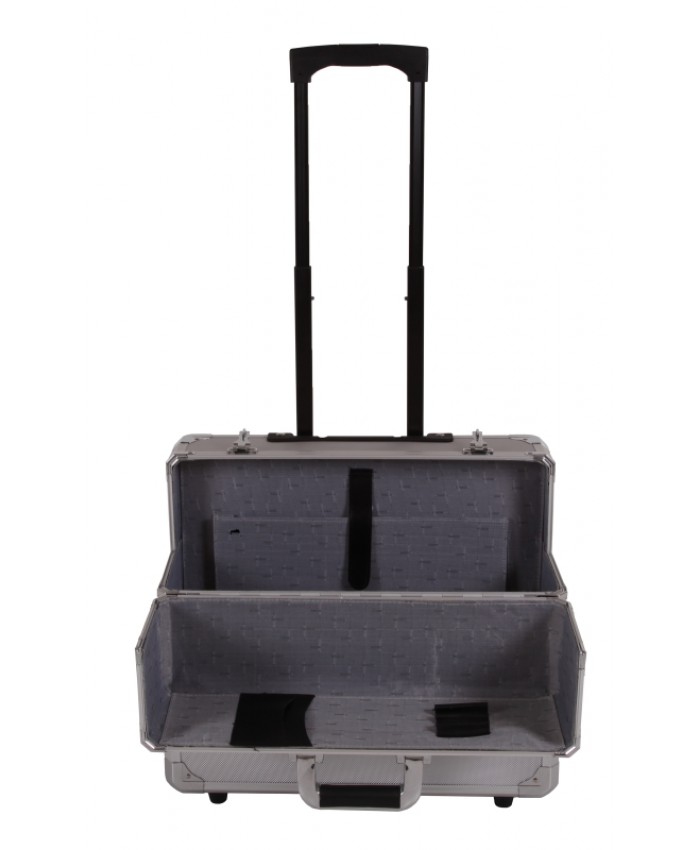 Aluminium Skinned Pilot Case Case with Wheels Stafford Wholesale